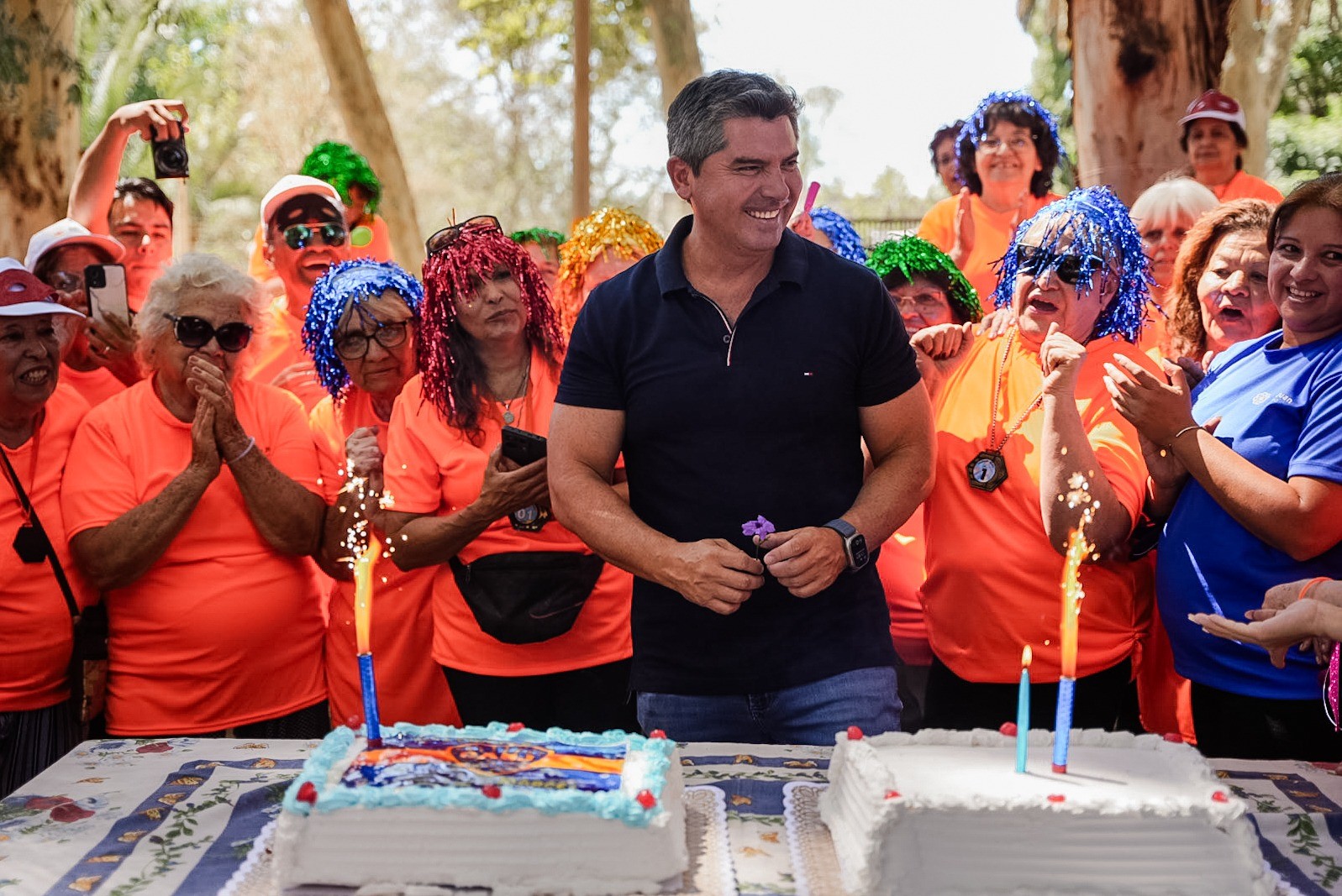 Orrego cumple colonia