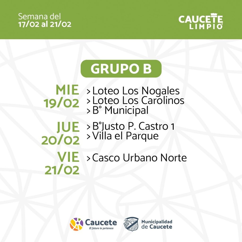 Caucete limpio
