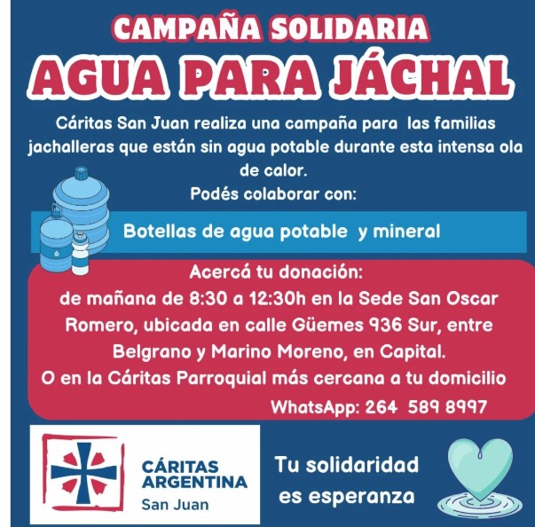 campaña agua jachal