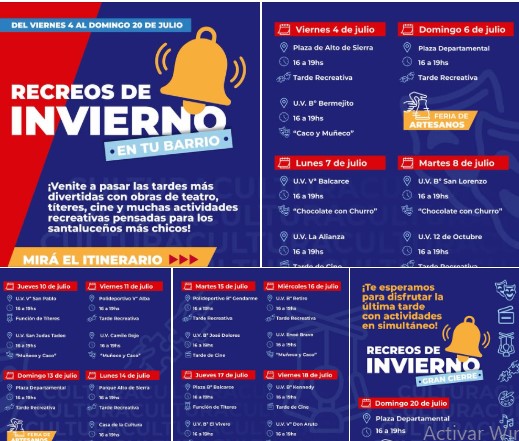 recreo santa