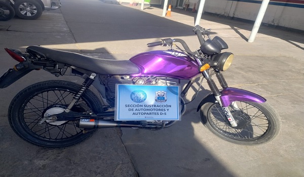 moto robada 8