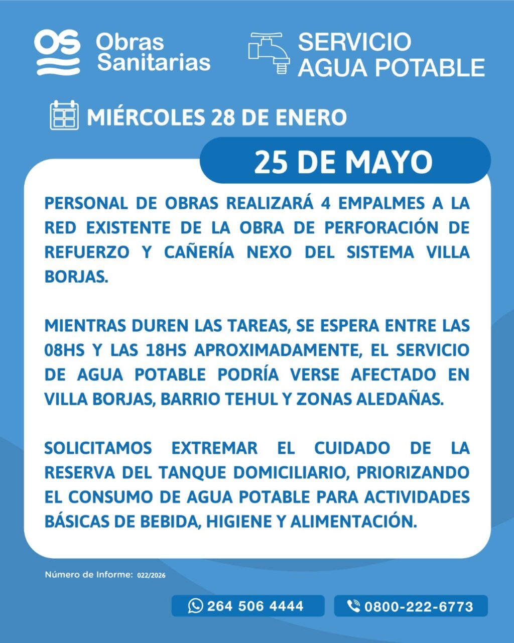 25 de mayo