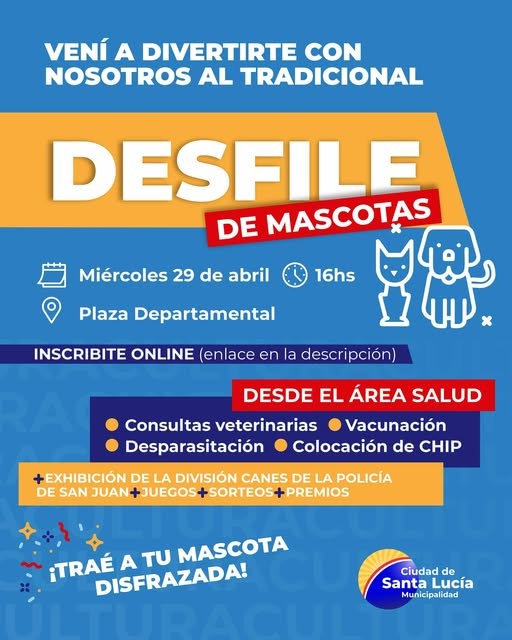 desfile mascota