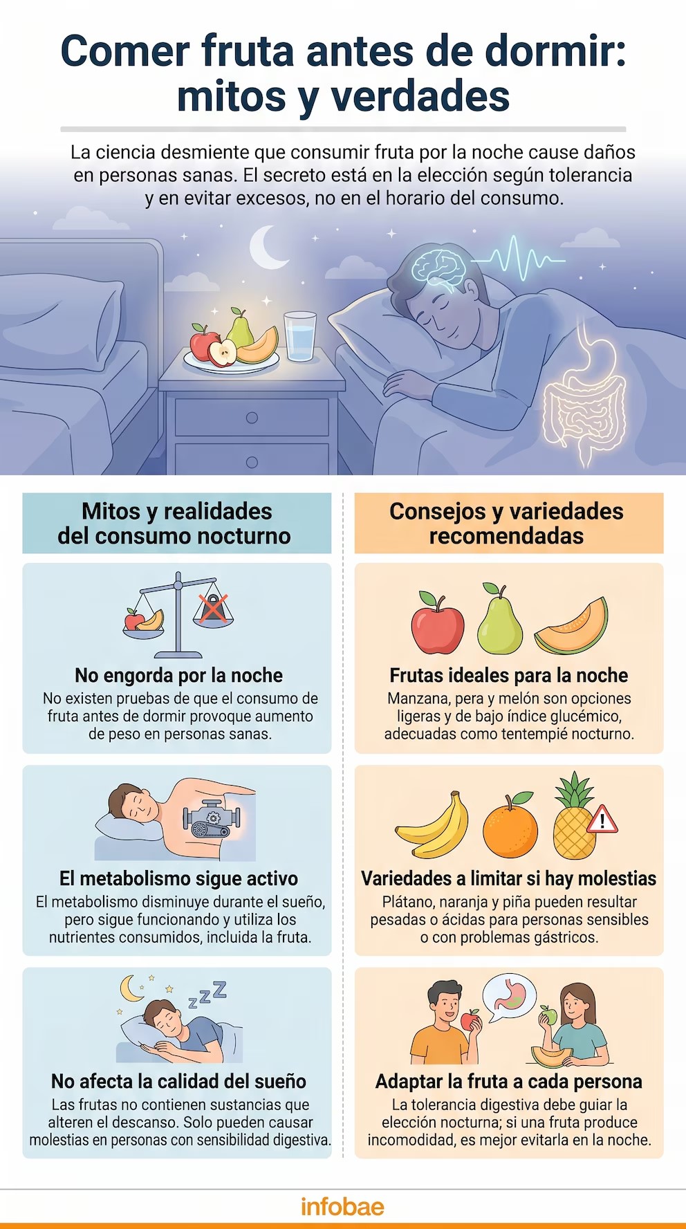frutas noche