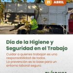 En el Día de la Higiene y Seguridad en el Trabajo, reafirmamos nuestro compromiso con el cuidado de cada trabajador