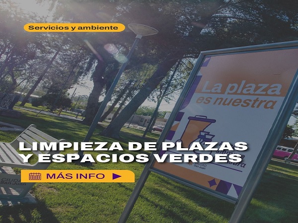 limpieza plaza
