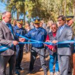Con recursos propios Sergio Miodowsky  inauguró el agua potable en el Faunístico