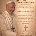 Misa homenaje al Papa Francisco