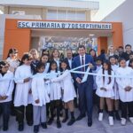 Orrego inauguró en Chimbas una nueva escuela y un ENI para fortalecer la educación pública