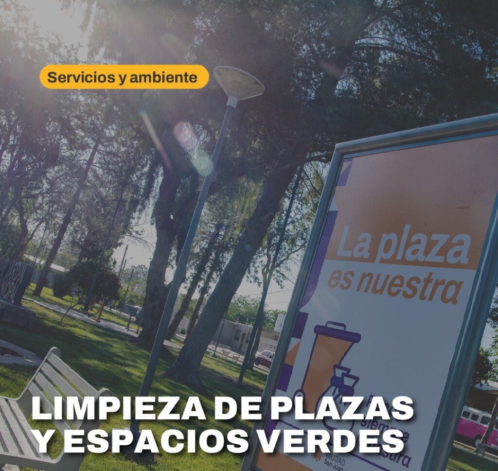 limpieza plazas
