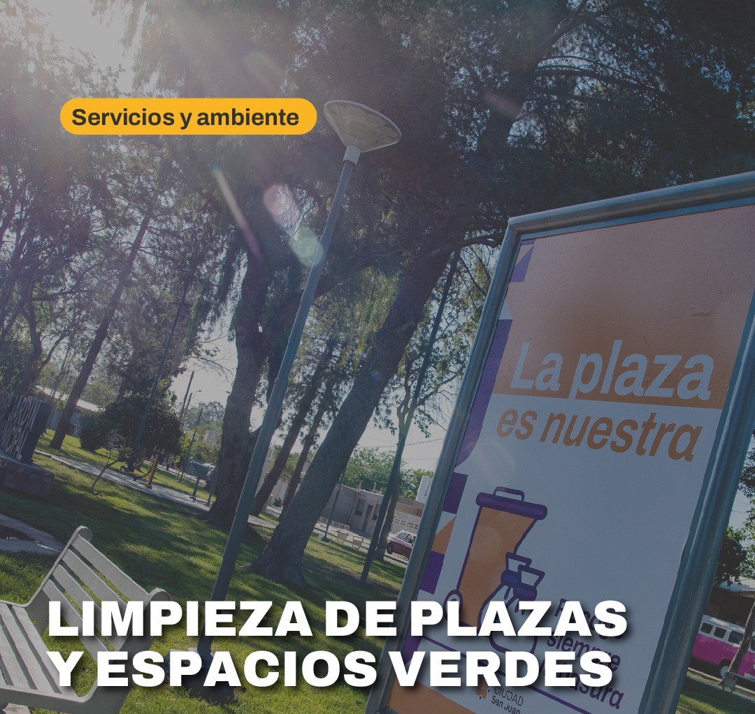 limpieza plazas