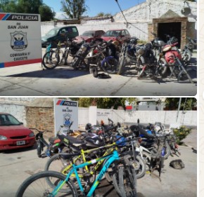 motos robadas