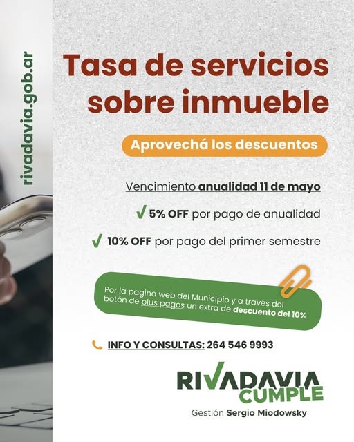 tasa riv