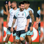 Con la presencia de Messi, Argentina se entrenó con la mirada puesta en Austria