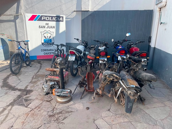motos robadas caucete
