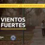 Alerta meteorológica – Vientos fuertes