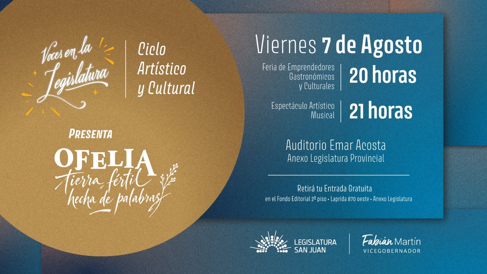 Ofelia conferencia