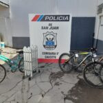 Secuestran tres bicicletas y una escalera en procedimiento de prevención