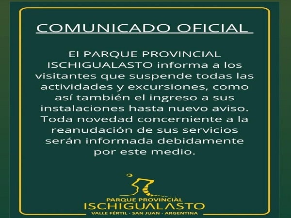 suspendido parque