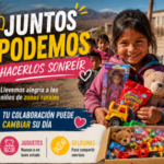 Pedido de juguetes, ropa, golosinas