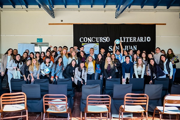La Cámara de Diputados presentó el concurso «San Juan Escribe» en Santa Lucía