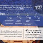 Abren la inscripción para la Mención de Honor Maestro Mario Pérez 2026