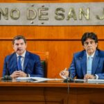 El gobernador Orrego presentó el balance de la misión internacional para ampliar alternativas de financiamiento para obras estratégicas