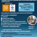 Taller de Computación gratuito en Cáritas San Juan