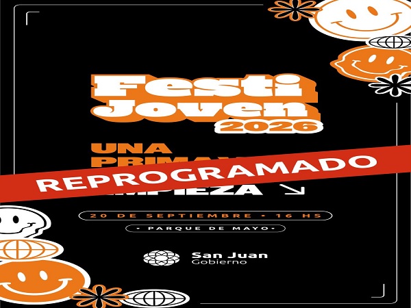 El Festi Joven se reprograma por el alerta de viento Zonda