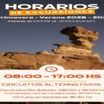 Horario de excursiones a Ischigualasto