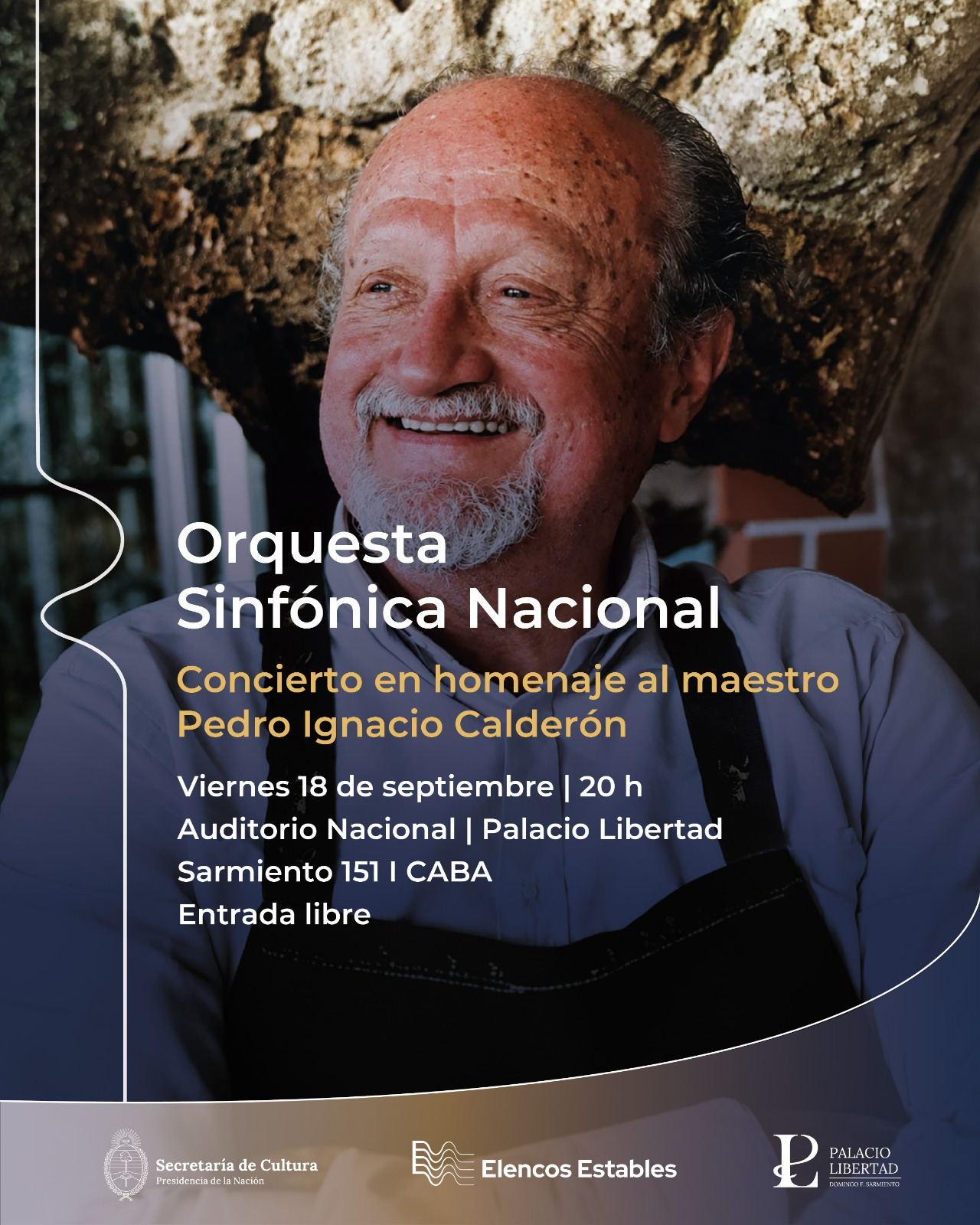 Homenaje al inolvidable director y músico «Pedro Ignacio Calderón»