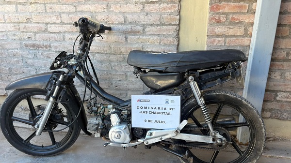 moto robada 21