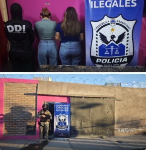 Cayeron dos hermanas con más de 100 dosis de cocaína listas para la venta en el Barrio Sierras de Marquesado