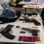 Allanamiento en Chimbas por una serie de robos en Rivadavia: secuestraron armas, municiones y plantas de marihuana