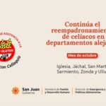 Continúa el reempadronamiento para quienes reciben módulos alimentarios por celiaquía