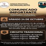 Ischigualasto informa