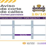 El Plan 50 Cuadras continúa este lunes con trabajos de mantenimiento vial en calle Santa Fe
