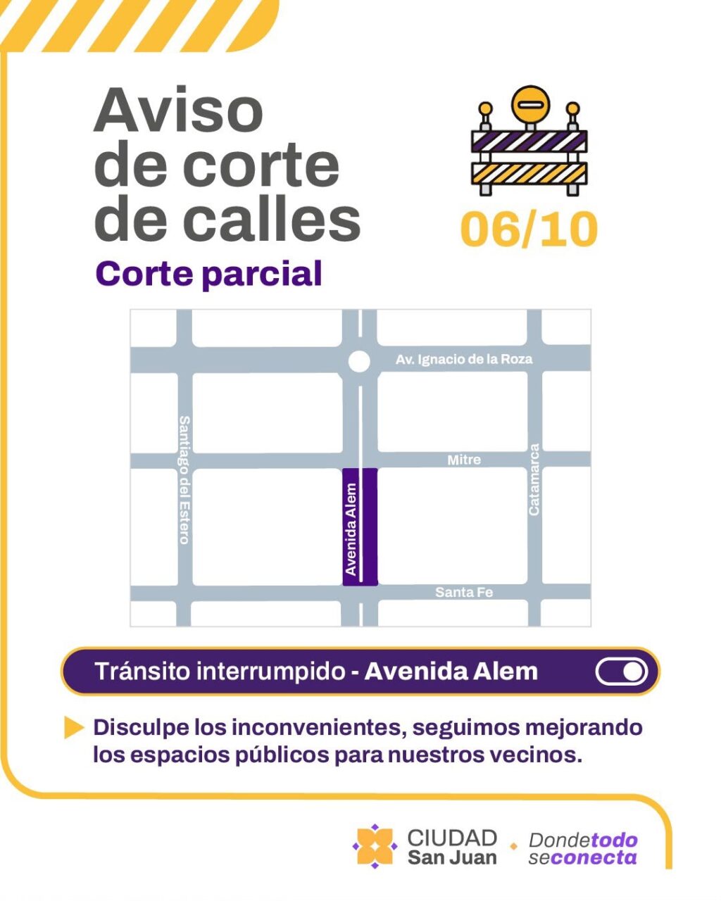 corte 6 oct