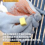 La Ciudad continúa con el cronograma de desinsectación y desratización