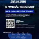 Extensión de la convocatoria para el Concurso «Maestro Mario Pérez»