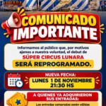 El Súper Circus Lunara debió suspender de manera imprevista su ansiada función inaugural en San Juan