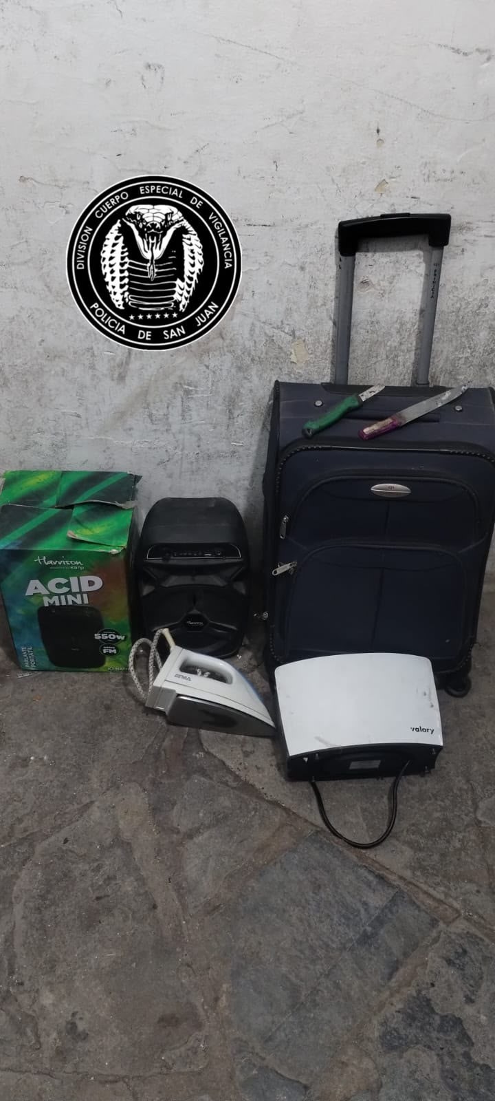 valija robada